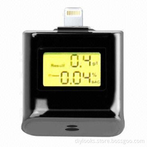 Wholesale Alcohol Tester with 3-color Backlight for Phone